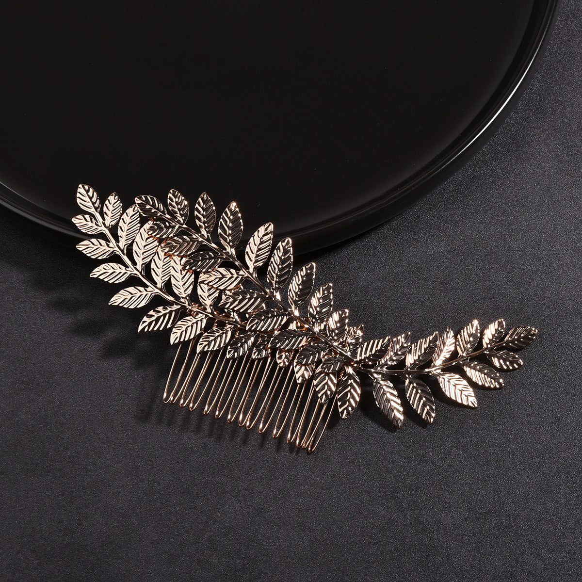 Peigne Feuille Élégant