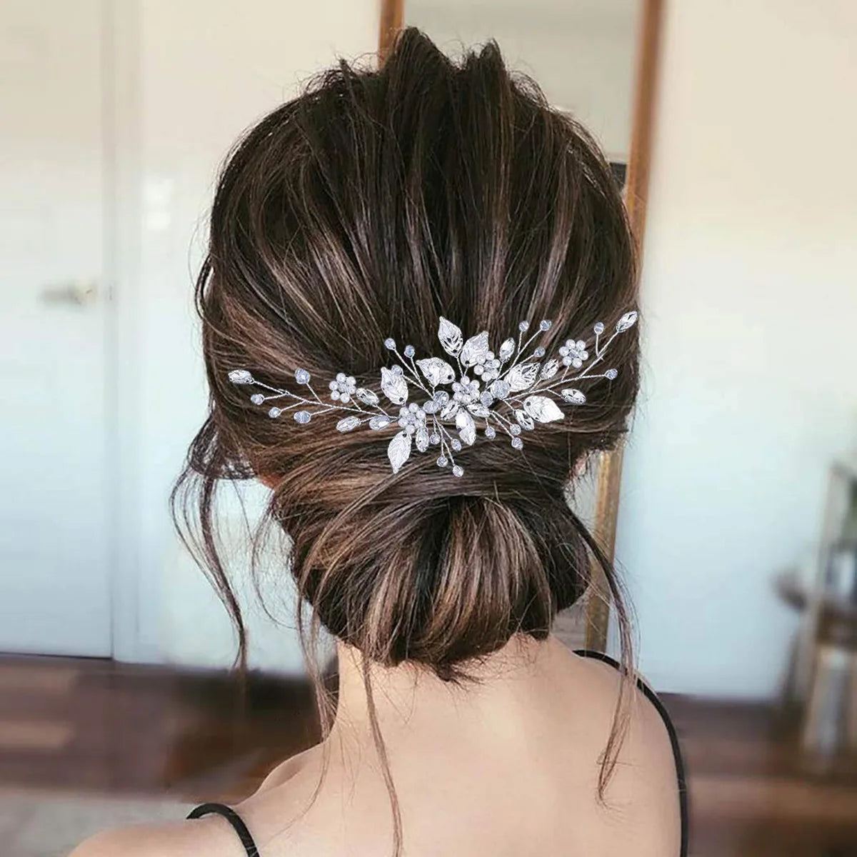 Peigne Cristal Perles