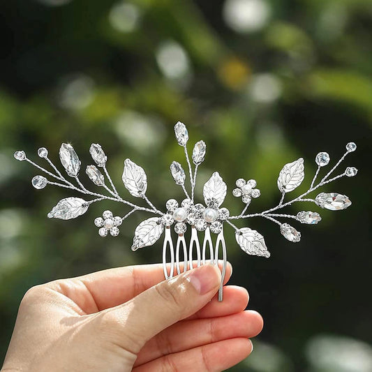 Peigne Cristal Perles