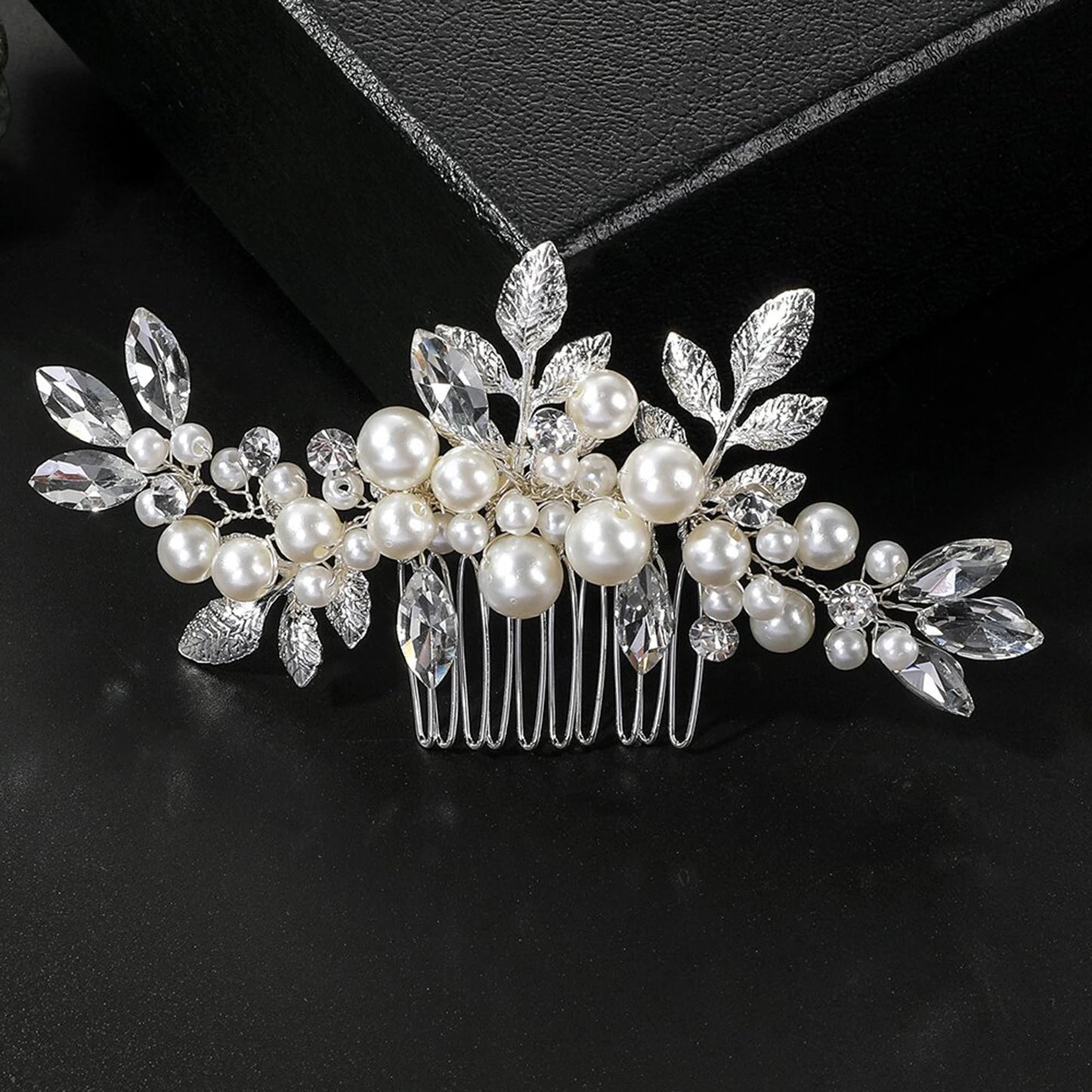 Peigne Cristal Perles