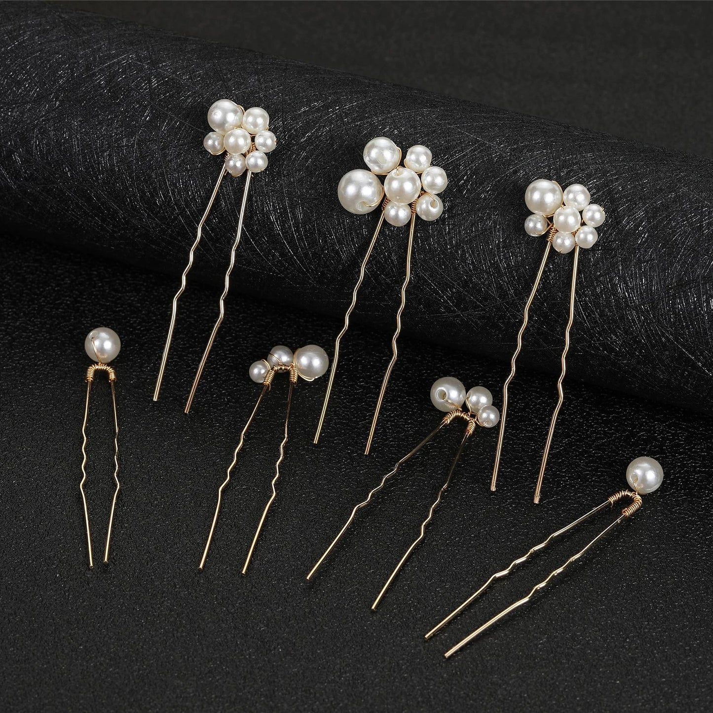 Peigne Perles Fleur