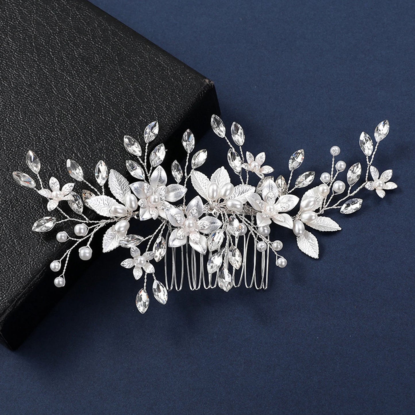 Peigne Cristal Perles