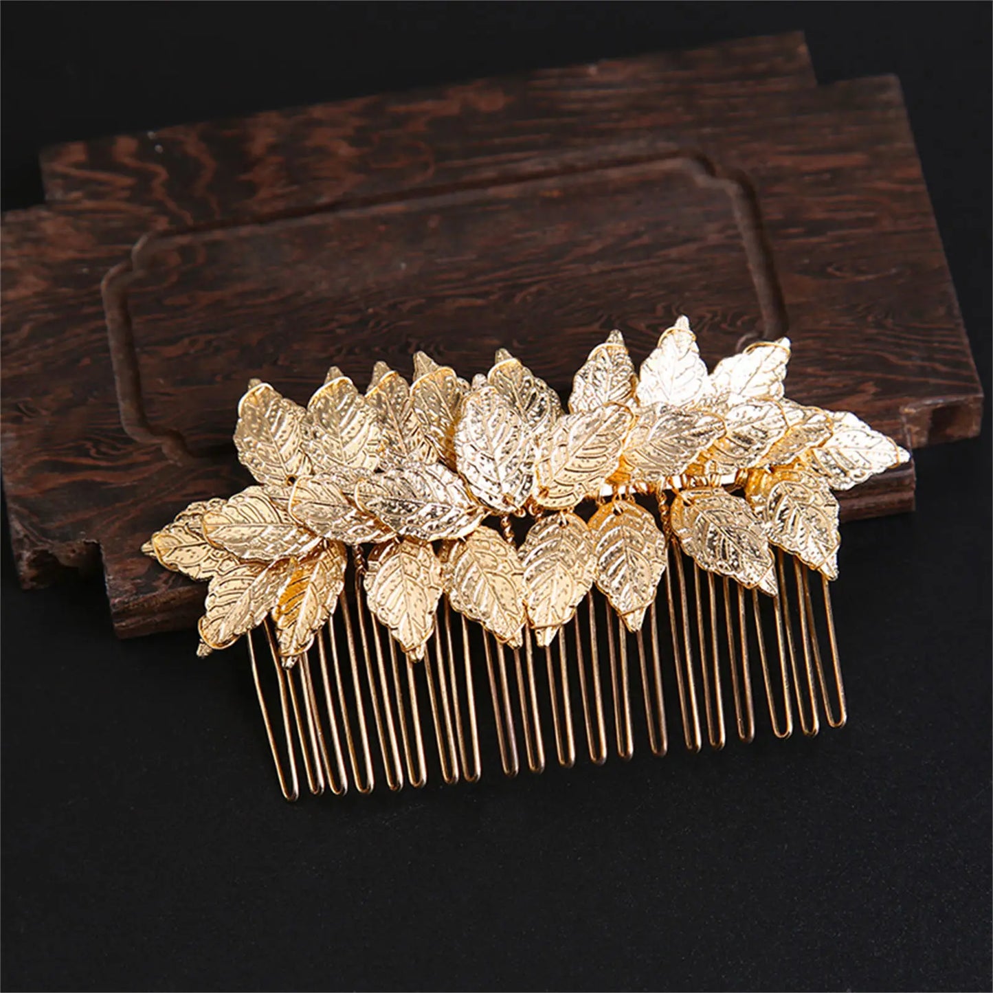 Peigne Feuille Élégant