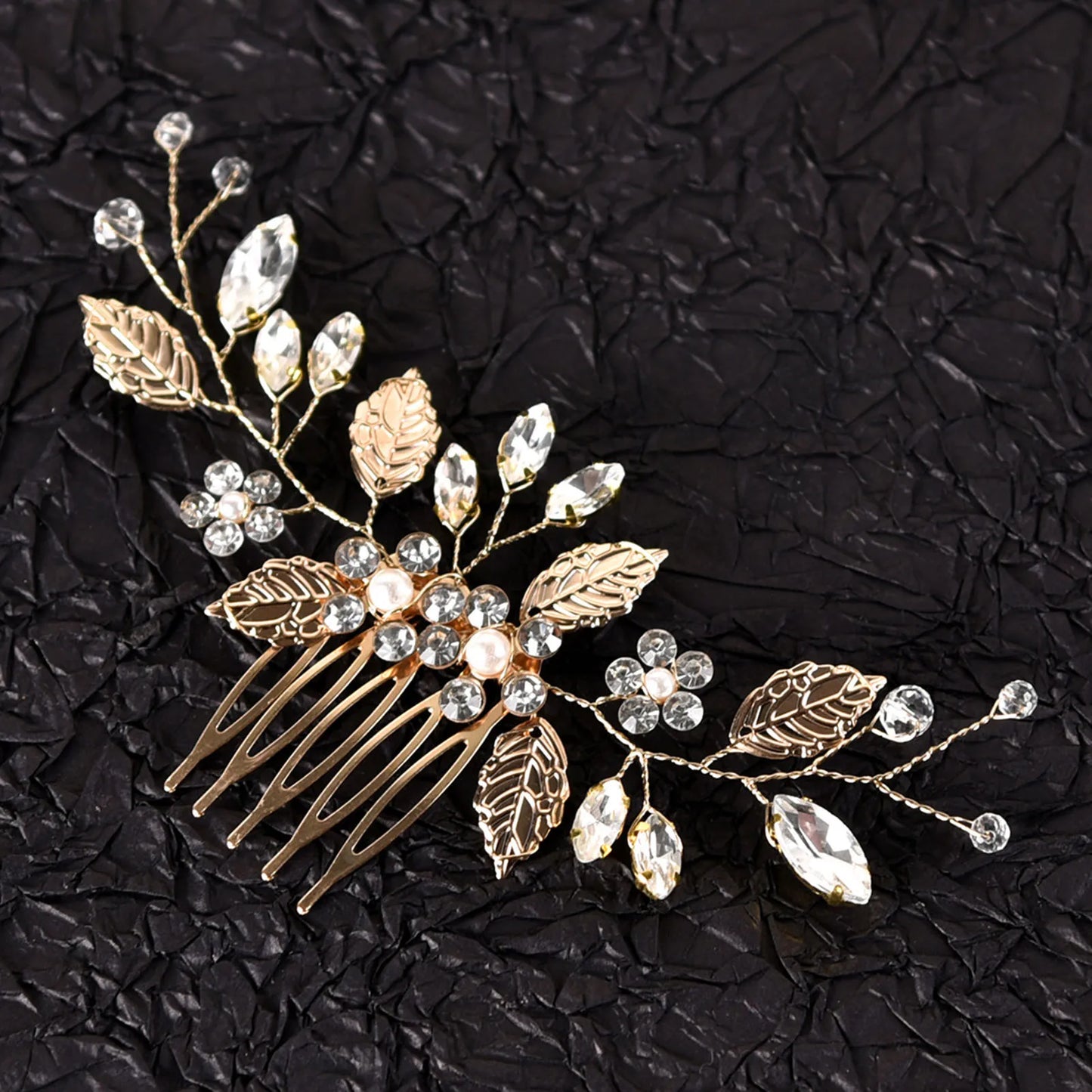 Peigne Cristal Perles
