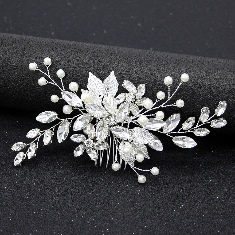Peigne Cristal Perles