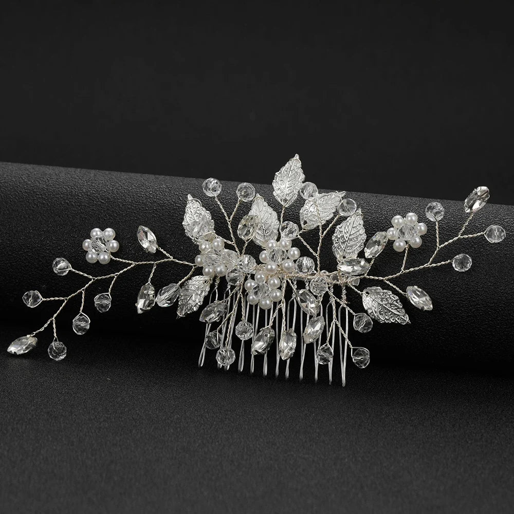Peigne Cristal Perles