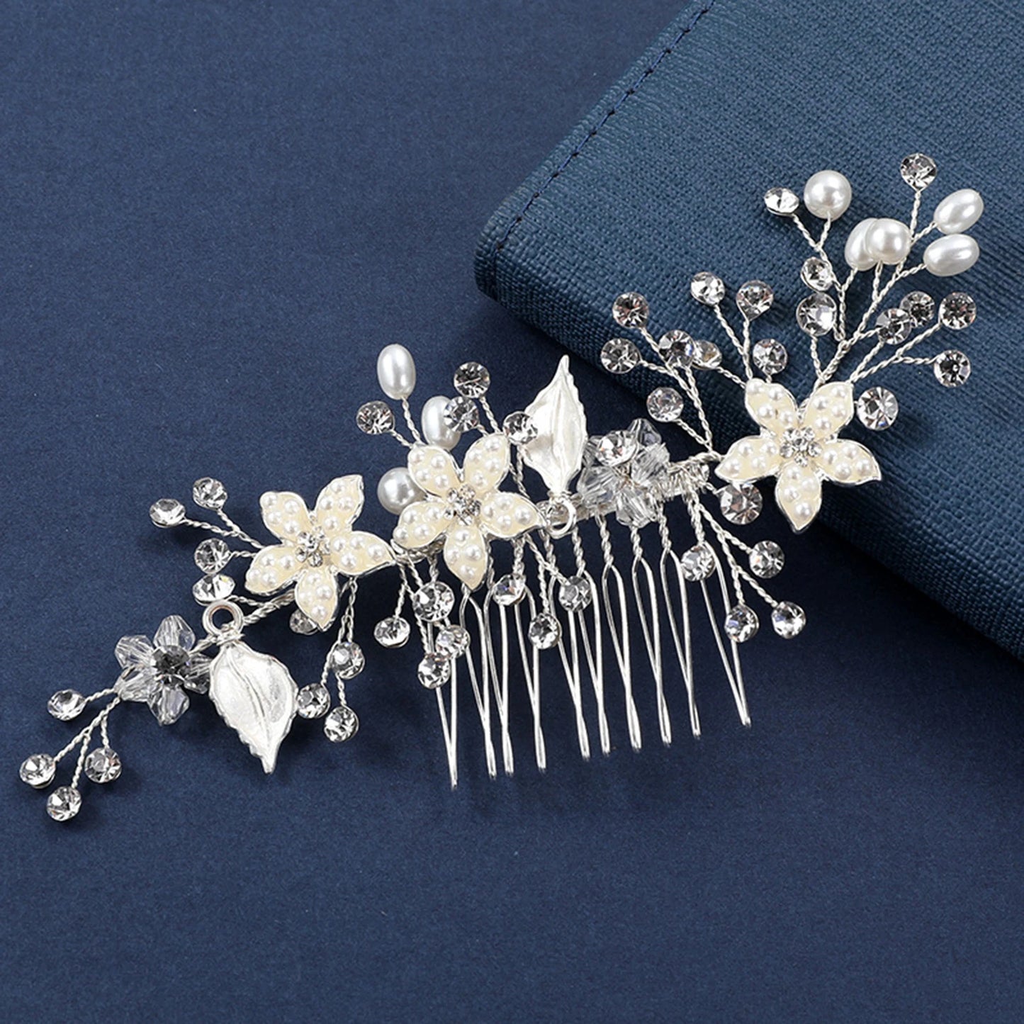 Peigne Cristal Perles