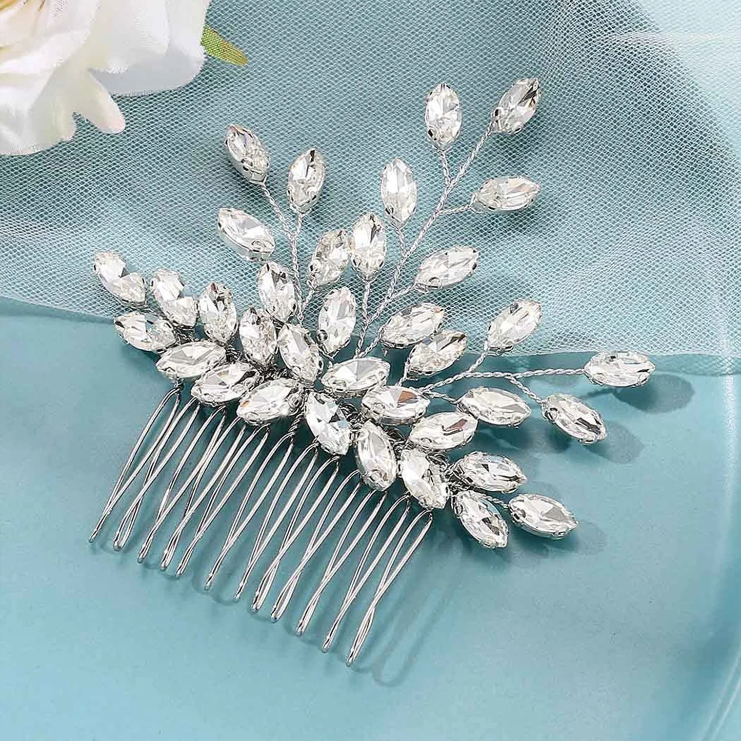 Peigne Cristal Perles