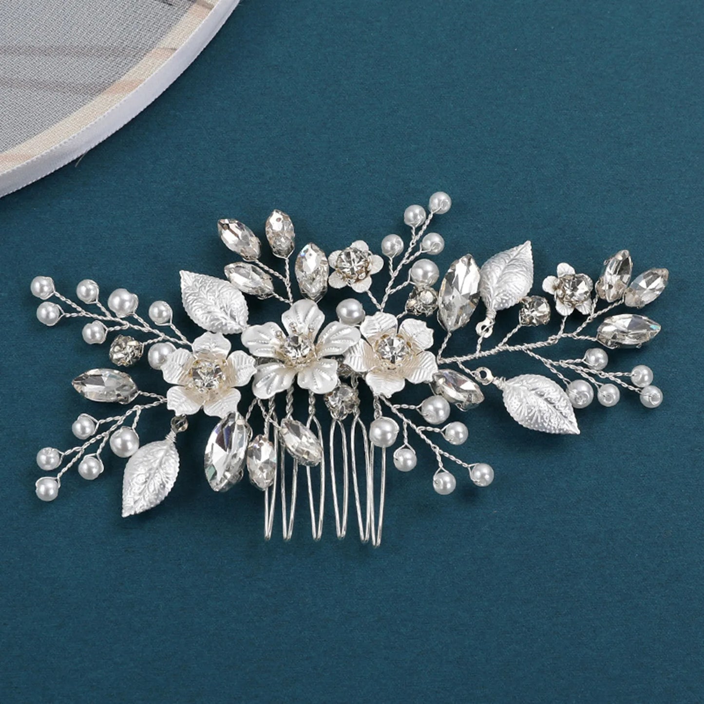 Peigne Cristal Perles