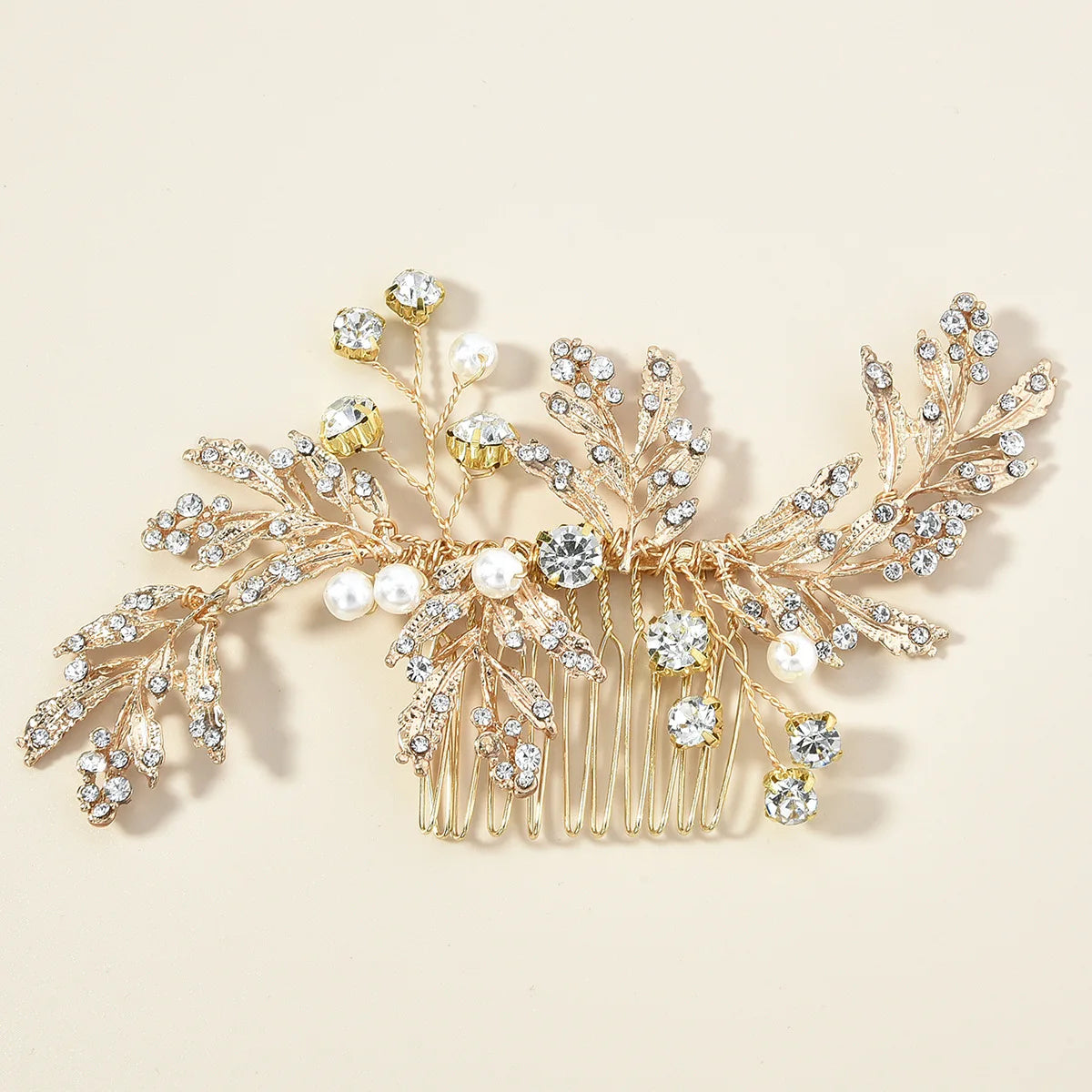 Peigne Cristal Perles