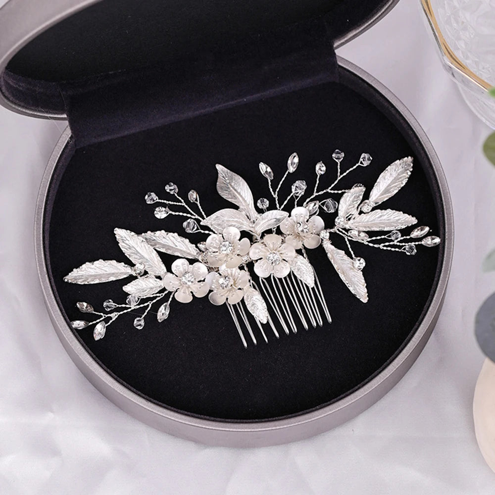 Peigne Cristal Perles