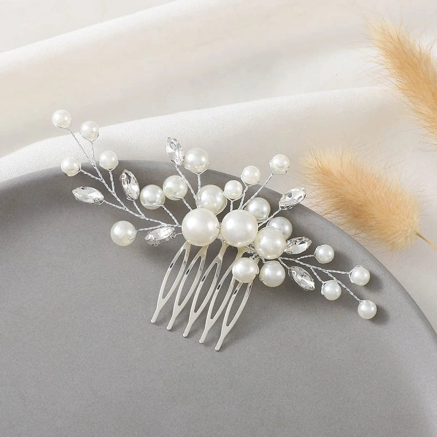 Peigne Cristal Perles