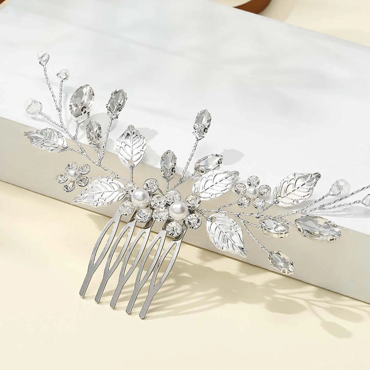 Peigne Cristal Perles