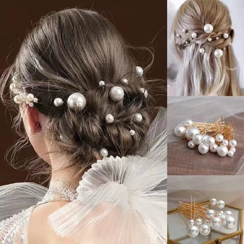 Peigne Perles Fleur