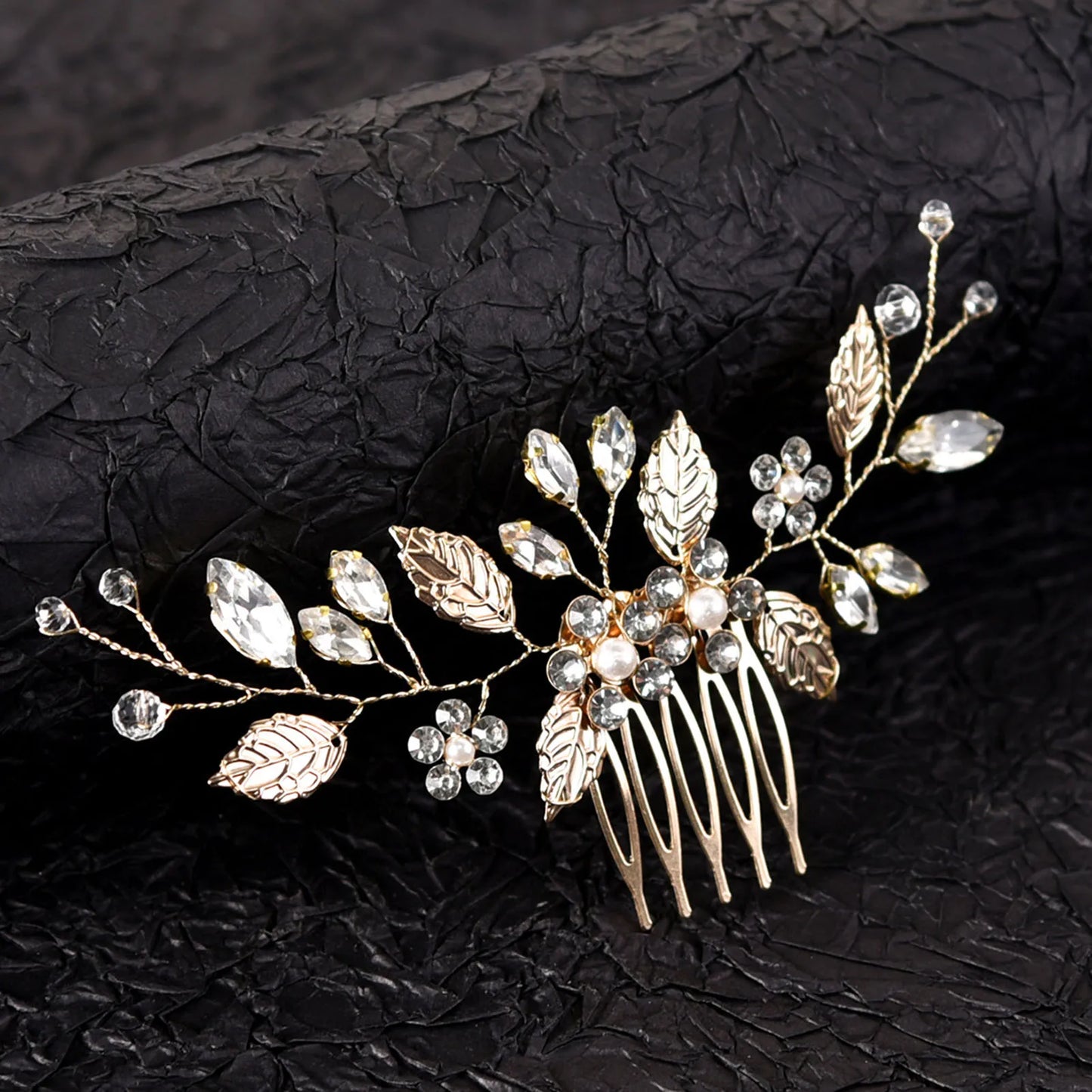 Peigne Cristal Perles