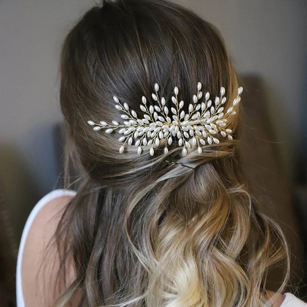 Peigne Cristal Perles