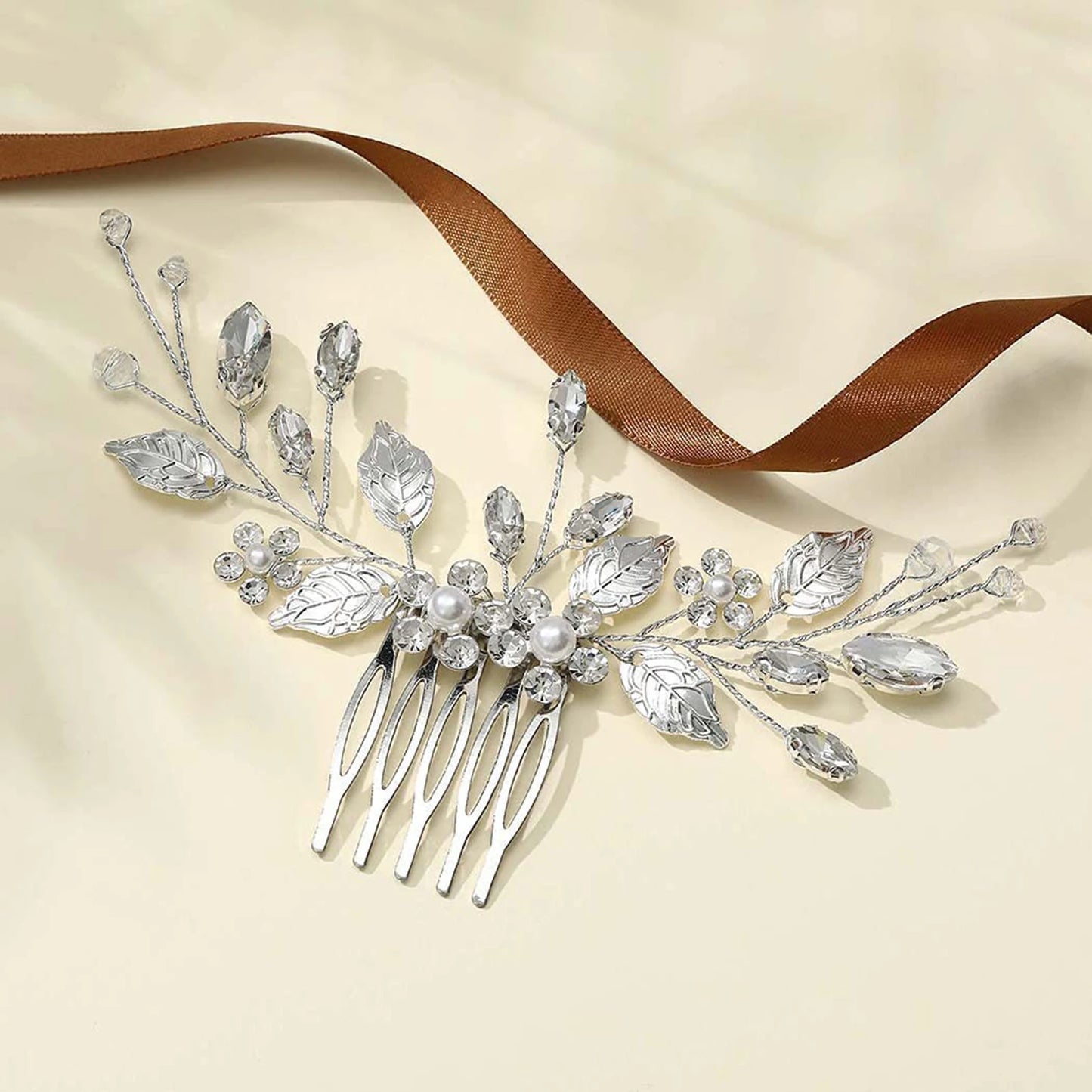 Peigne Cristal Perles
