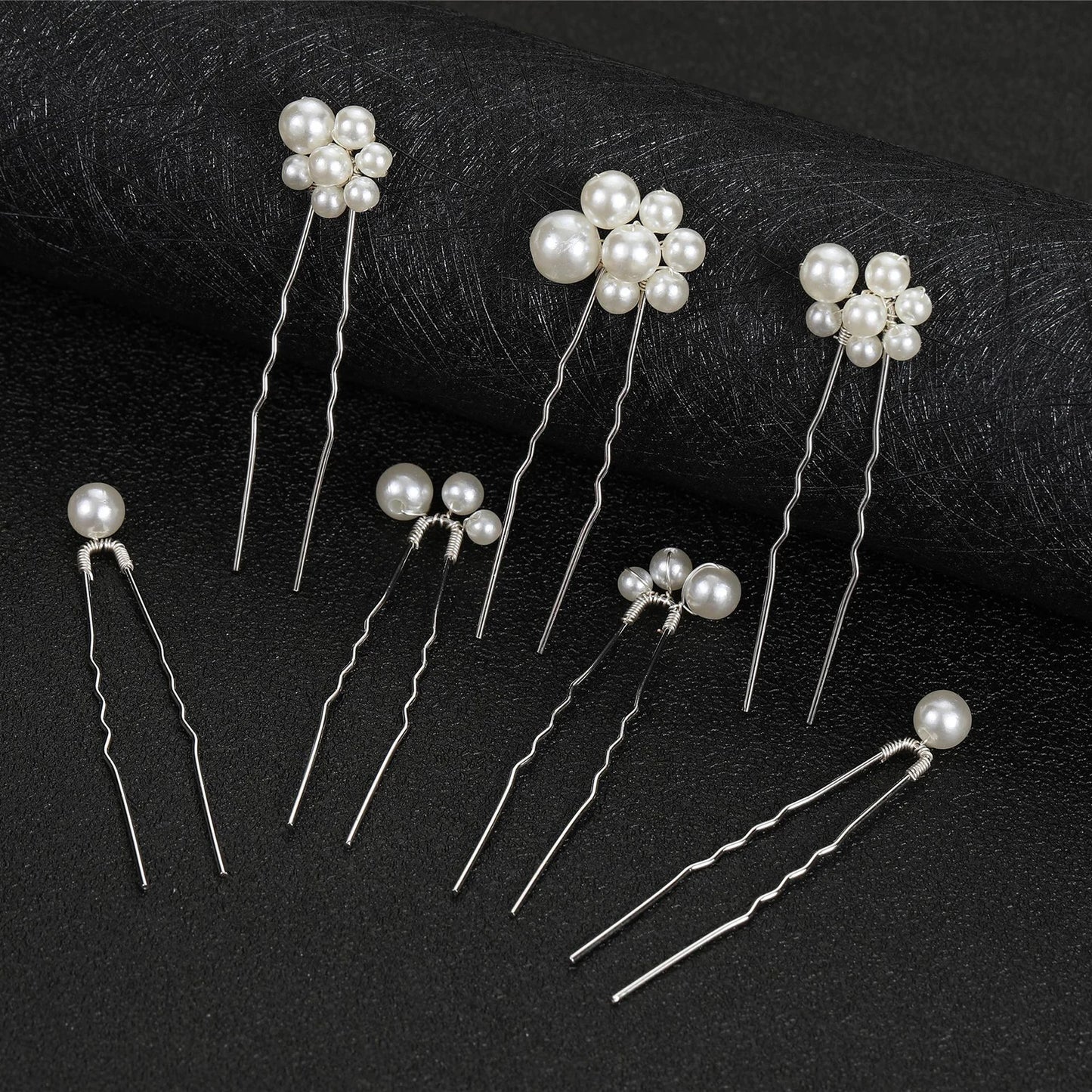 Peigne Perles Fleur
