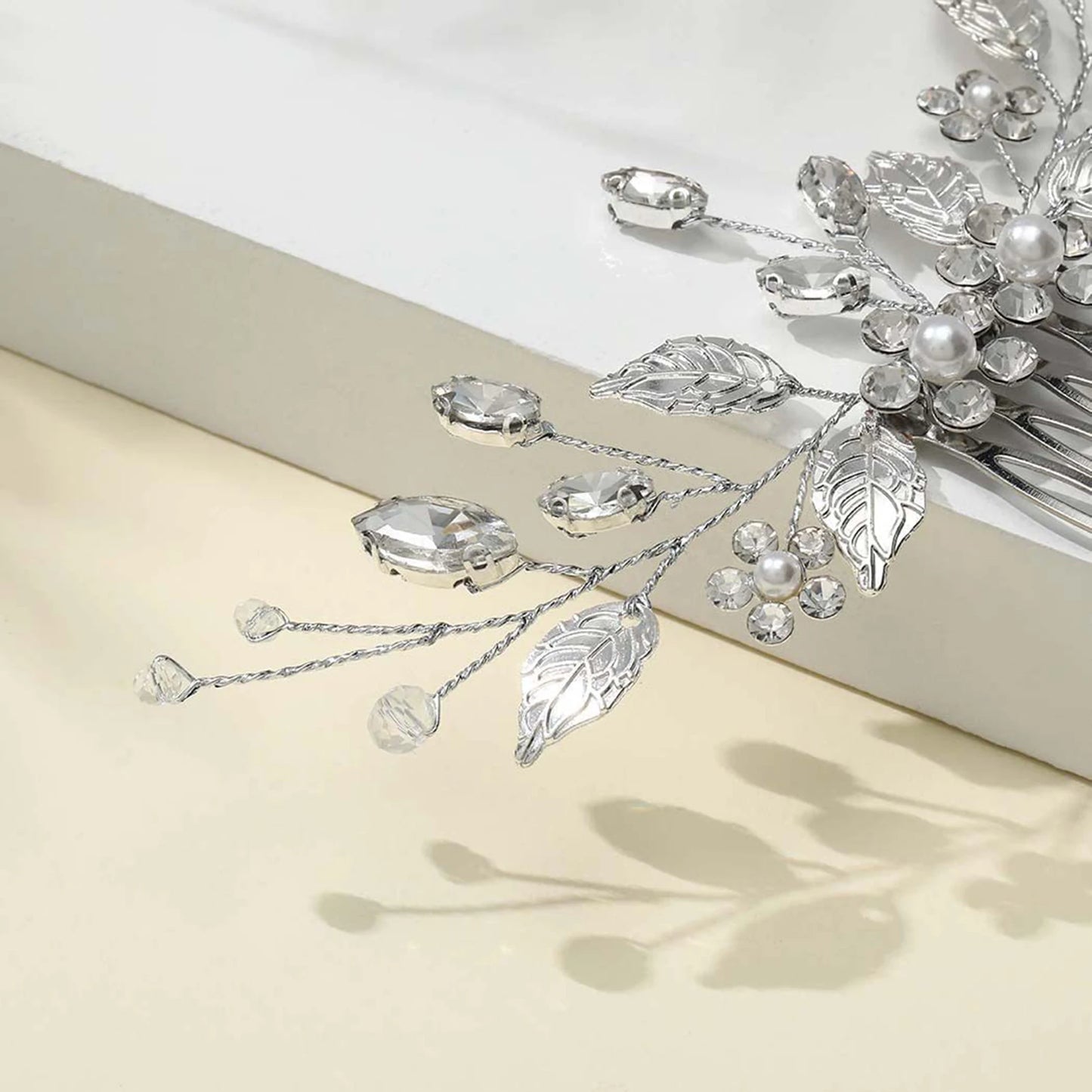Peigne Cristal Perles