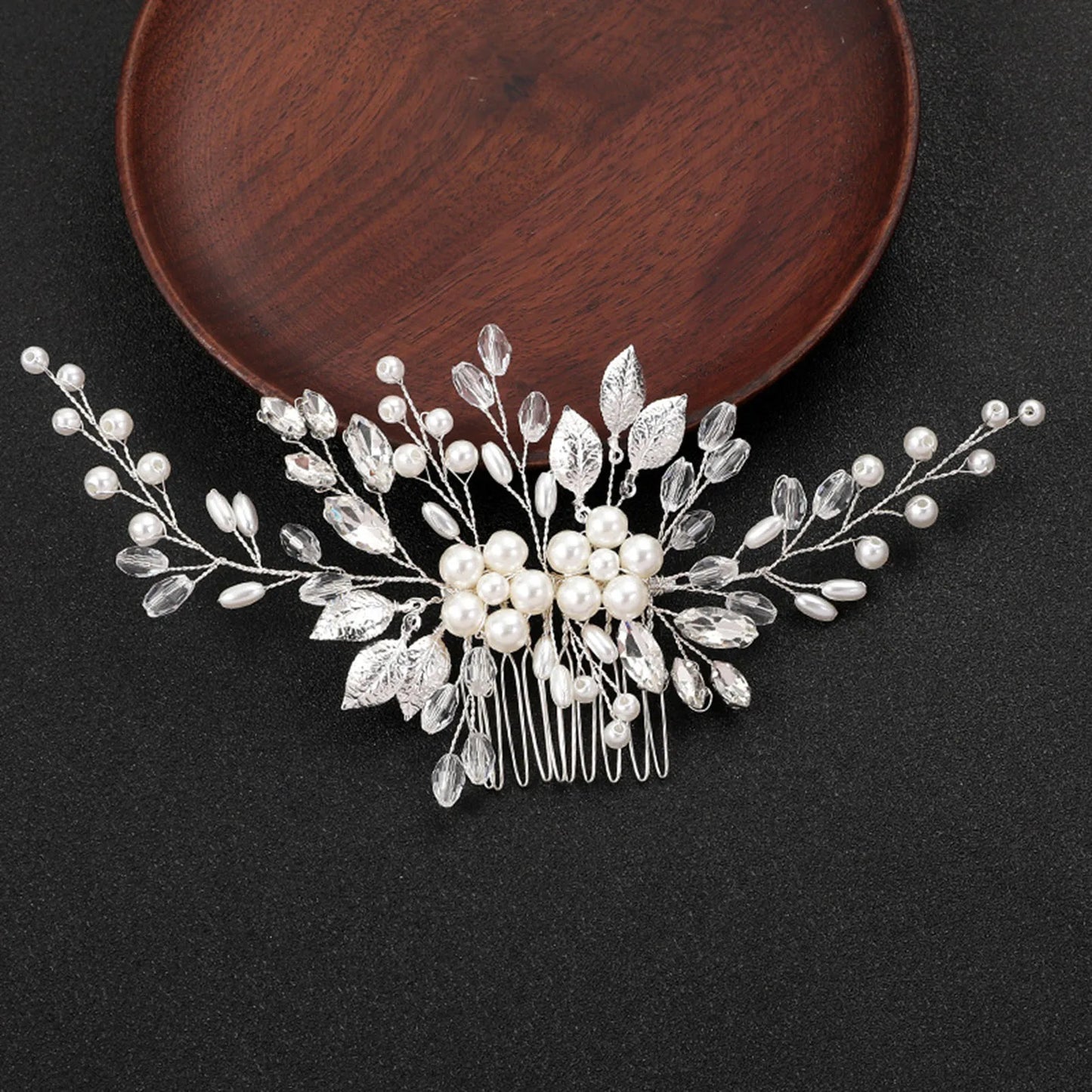 Peigne Cristal Perles