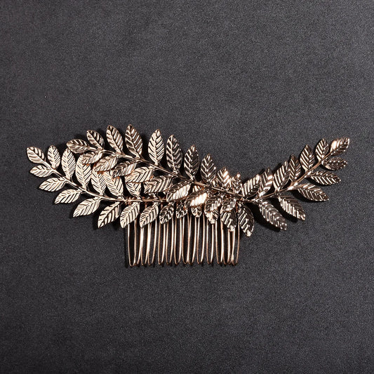 Peigne Feuille Élégant