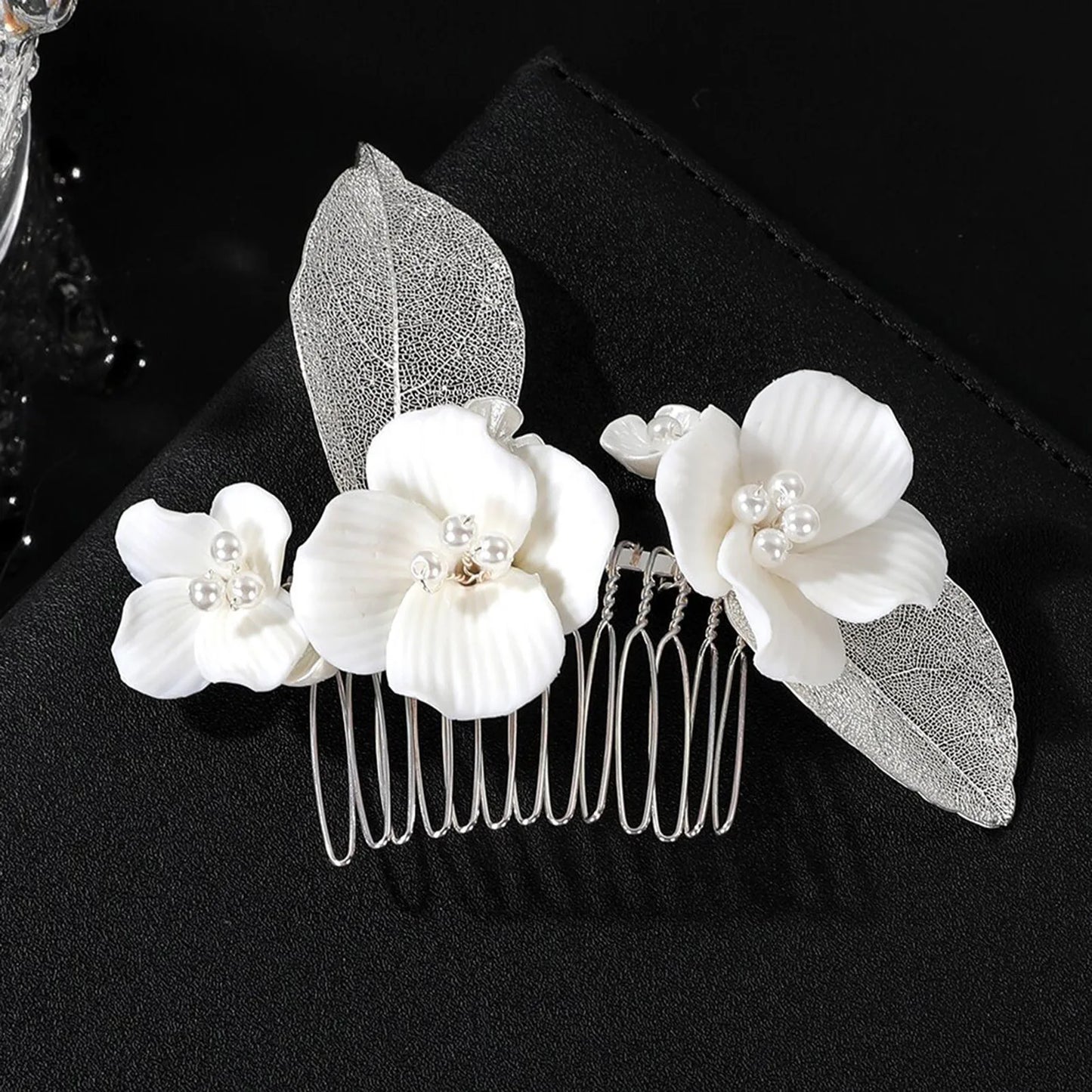 Peigne Cristal Perles