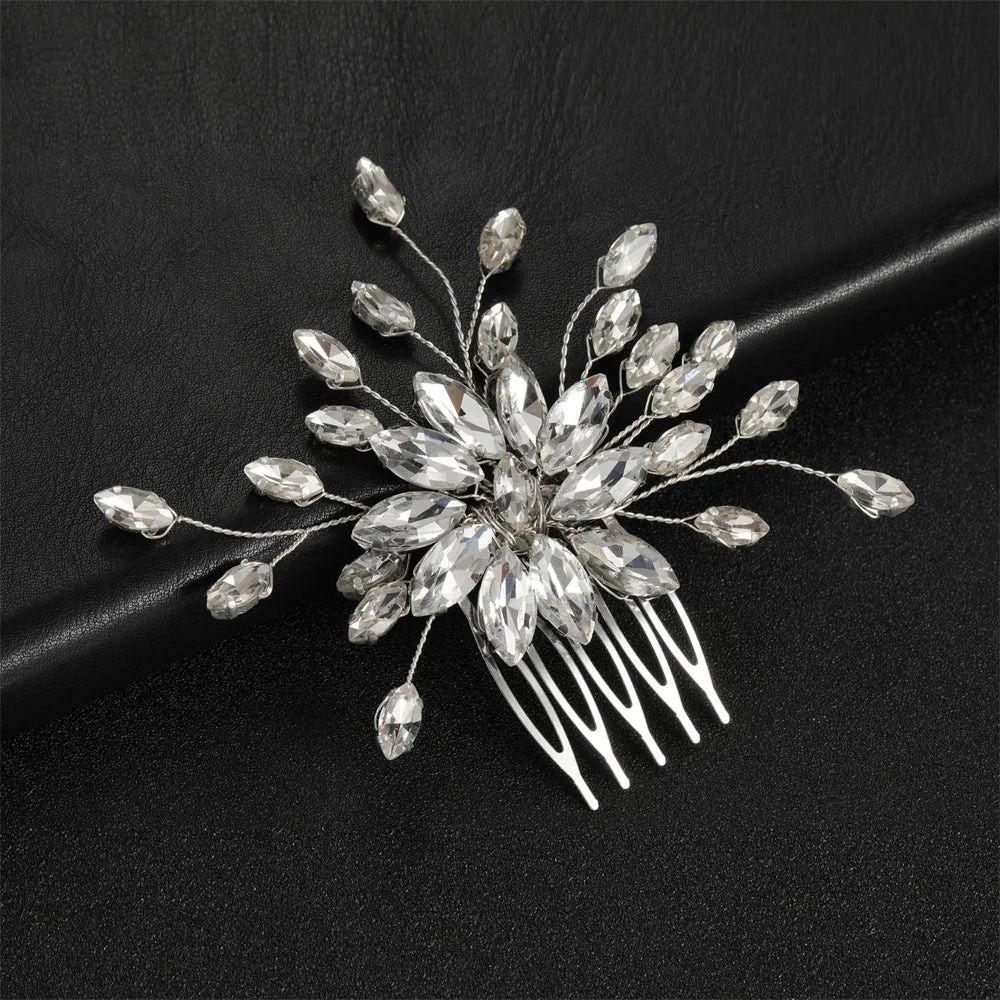 Peigne Cristal Perles